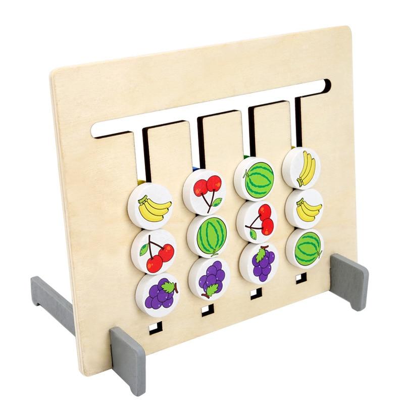 Montessori Sortierpuzzle für Kinder - Logikspiel