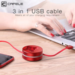 Vielseitiges 3-in-1 Lade- und Datenkabel | FlexiCharge