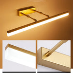 Wasserdichte LED-Spiegelleuchte AquaGlow