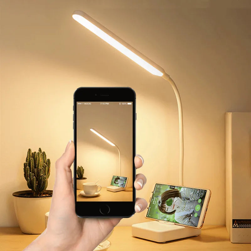 Moderne LED-Schreibtischlampe mit Touch-Steuerung