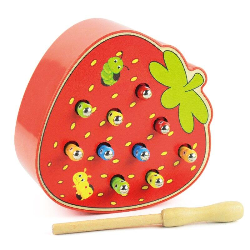 Wurmspiel für Kinder – Magnetisches Angelspielzeug