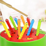 Wurmspiel für Kinder – Magnetisches Angelspielzeug