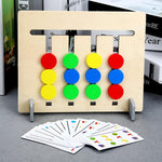 Montessori Sortierpuzzle für Kinder - Logikspiel