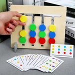 Montessori Sortierpuzzle für Kinder - Logikspiel