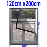 Invisi-Mückenabwehr Fensternetz mit verstellbarem Rahmen