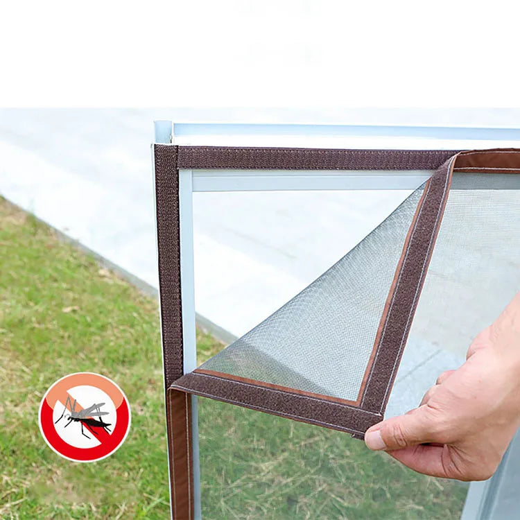 Invisi-Mückenabwehr Fensternetz mit verstellbarem Rahmen