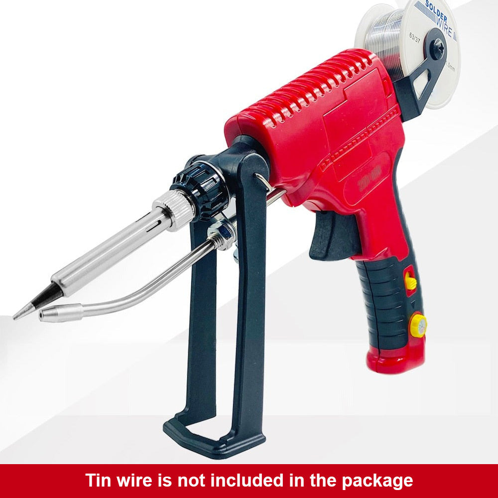 Precise Soldering Iron with Automatic Solder Feed for DIY Enthusiasts