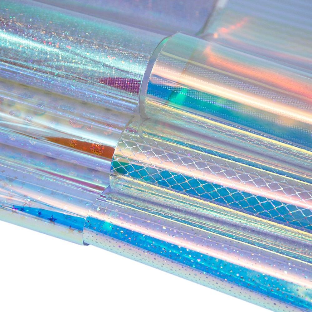Futuristisches PVC Kunstleder für kreative DIY Projekte