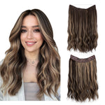 Volumen-Boost Haarverlängerung | Unsichtbare Halo Extensions | GlamAura