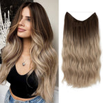 Volumen-Boost Haarverlängerung | Unsichtbare Halo Extensions | GlamAura