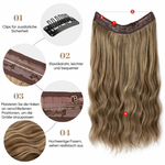 Volumen-Boost Haarverlängerung | Unsichtbare Halo Extensions | GlamAura