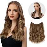 Volumen-Boost Haarverlängerung | Unsichtbare Halo Extensions | GlamAura