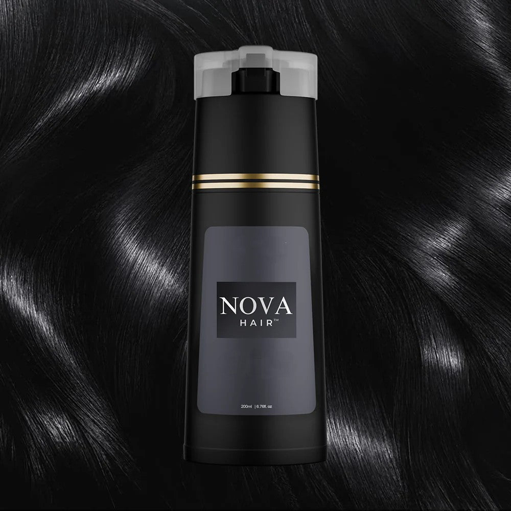 Schnellwirksames Haarfärbe-Shampoo für Strahlende Farben
