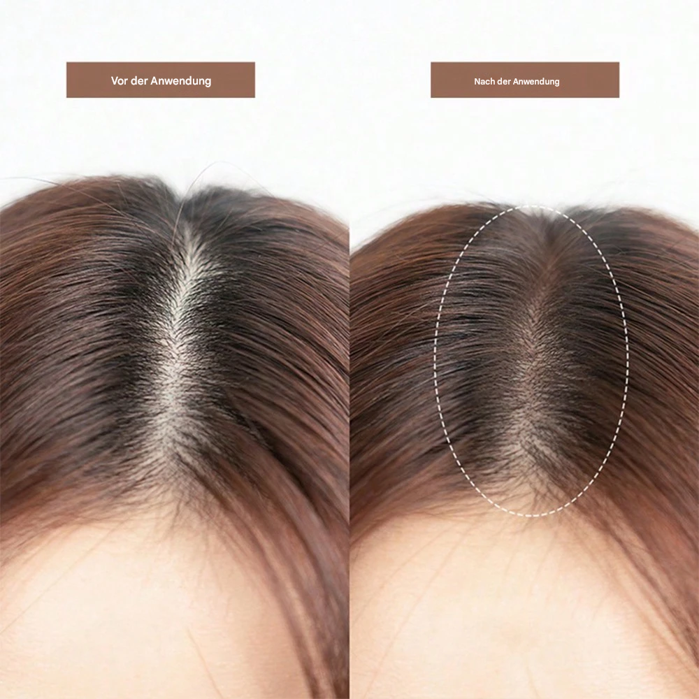 Schnelle Lösung für dünnes Haar | Haarlinien-Puder
