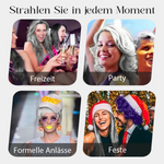 Permanente Haarfarbe in kühlem Silbergrau und Aschgrau