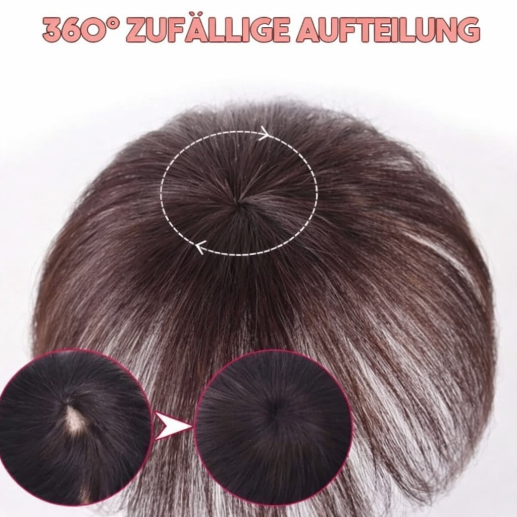 Haarclip | Einfache Haarverlängerung | Echthaar | LuxuriHair