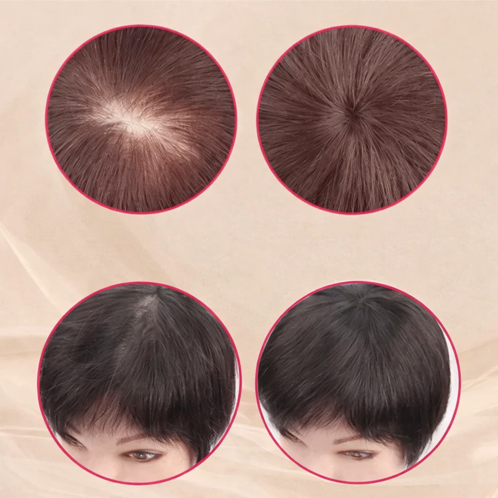 Volumenverstärker für Haare | Clip-On Haarteil für natürlichen Look