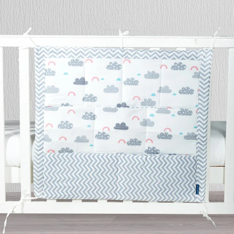 Bunte Muster Aufbewahrungstasche für Babybett – Praktisch und Vielseitig