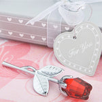 Luxuriöse Kristallrose in Geschenkbox – Valentinstagsgeschenk für Sie