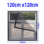 Invisi-Mückenabwehr Fensternetz mit verstellbarem Rahmen