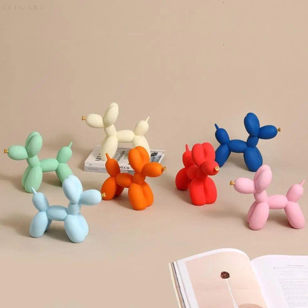 Verspielte Hundefigur Schüssel – Ballon Design