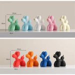 Verspielte Hundefigur Schüssel – Ballon Design