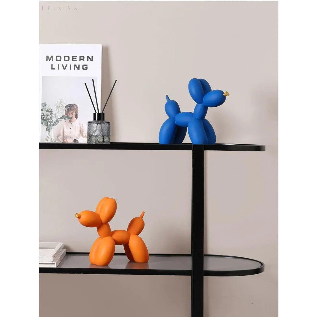 Verspielte Hundefigur Schüssel – Ballon Design