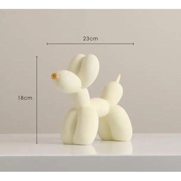 Verspielte Hundefigur Schüssel – Ballon Design