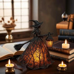 Zauberhafte Hexenlampe für Halloween