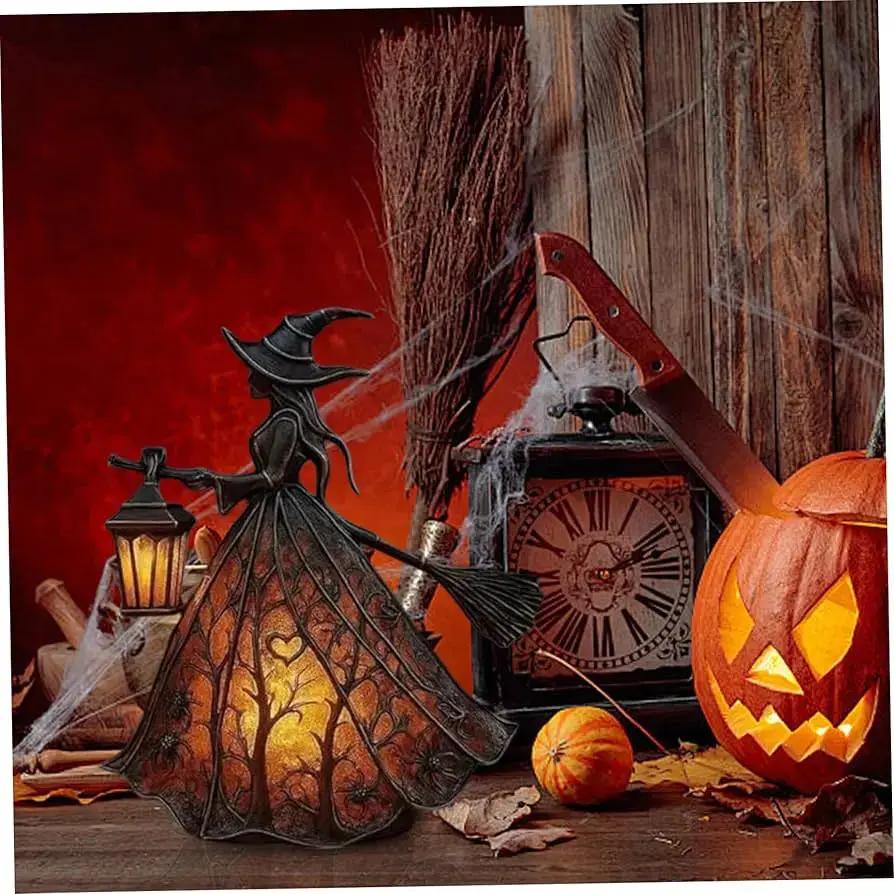 Zauberhafte Hexenlampe für Halloween