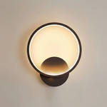 Luminara Circle LED Wall Light – Aluminum Lamp with LED