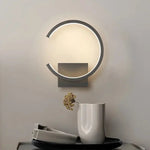Luminara Circle LED Wall Light – Aluminum Lamp with LED