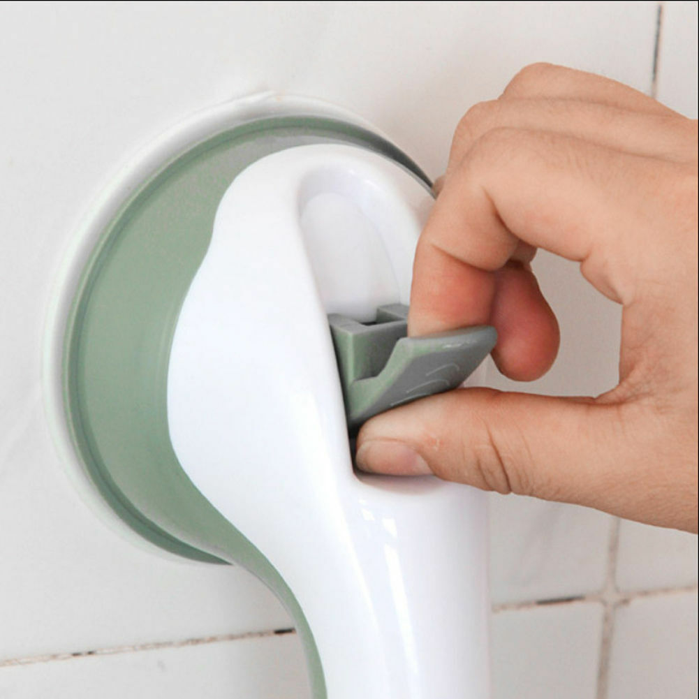 Badezimmer Haltegriff | Keine Bohrung | Starker Saugfuß | Zusätzliche Sicherheit | SicherHalte