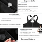 Posture Corrector for Back and Neck Pain – Adjustable & Stable