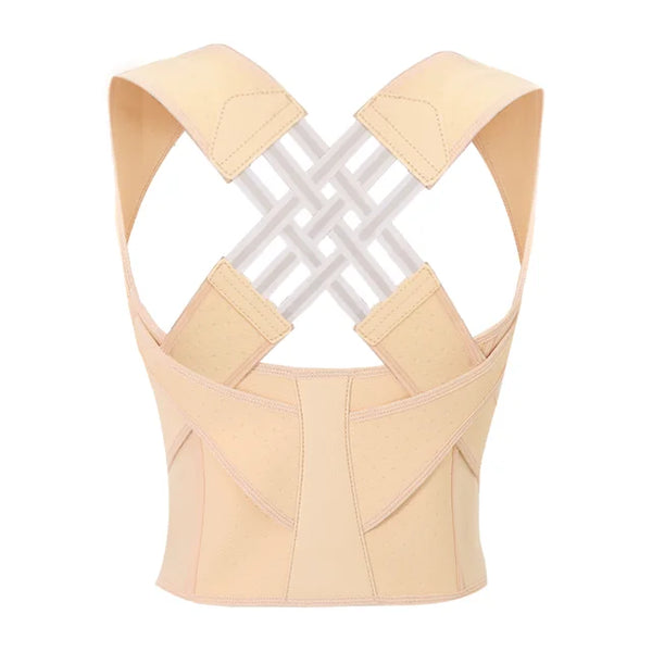 Posture Corrector for Back and Neck Pain – Adjustable & Stable