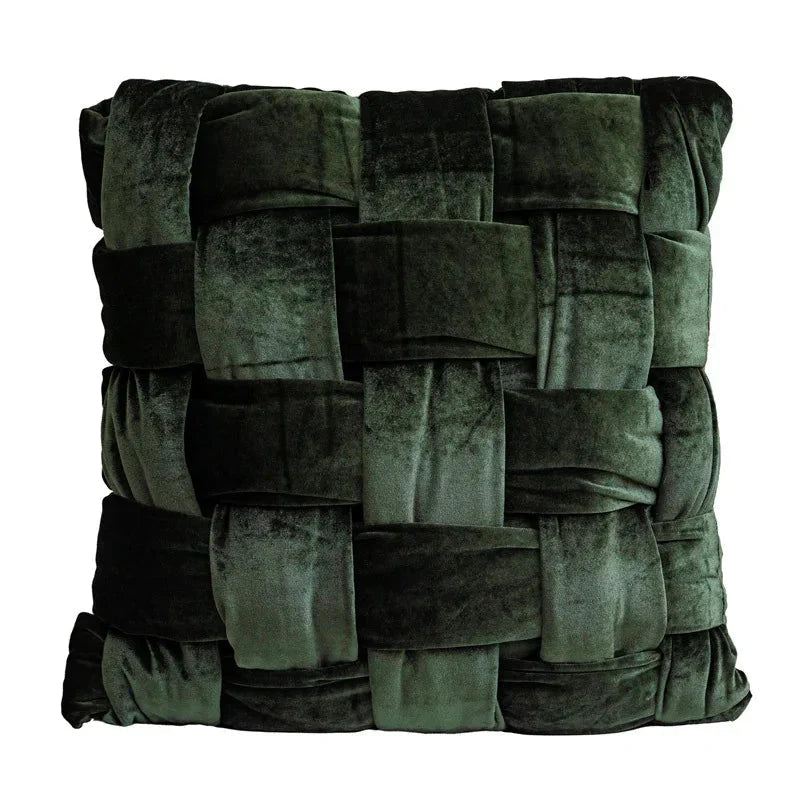 Handmade Silk Velvet Cushion Cover – Elegance and Comfort for Your Home