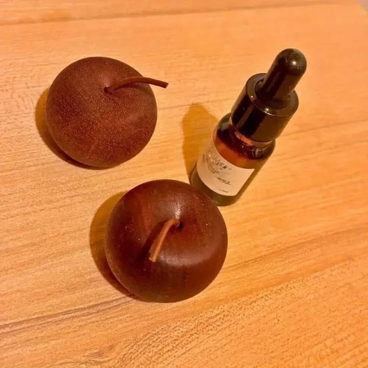 Apple-Shaped Ethereal Wood Diffuser – for Harmonious Room Experiences