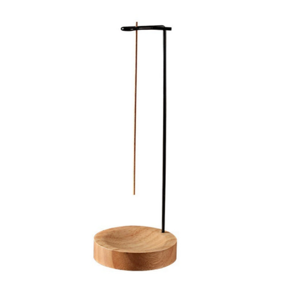 Nature-Inspired Wooden Incense Burner for Meditation and Relaxation