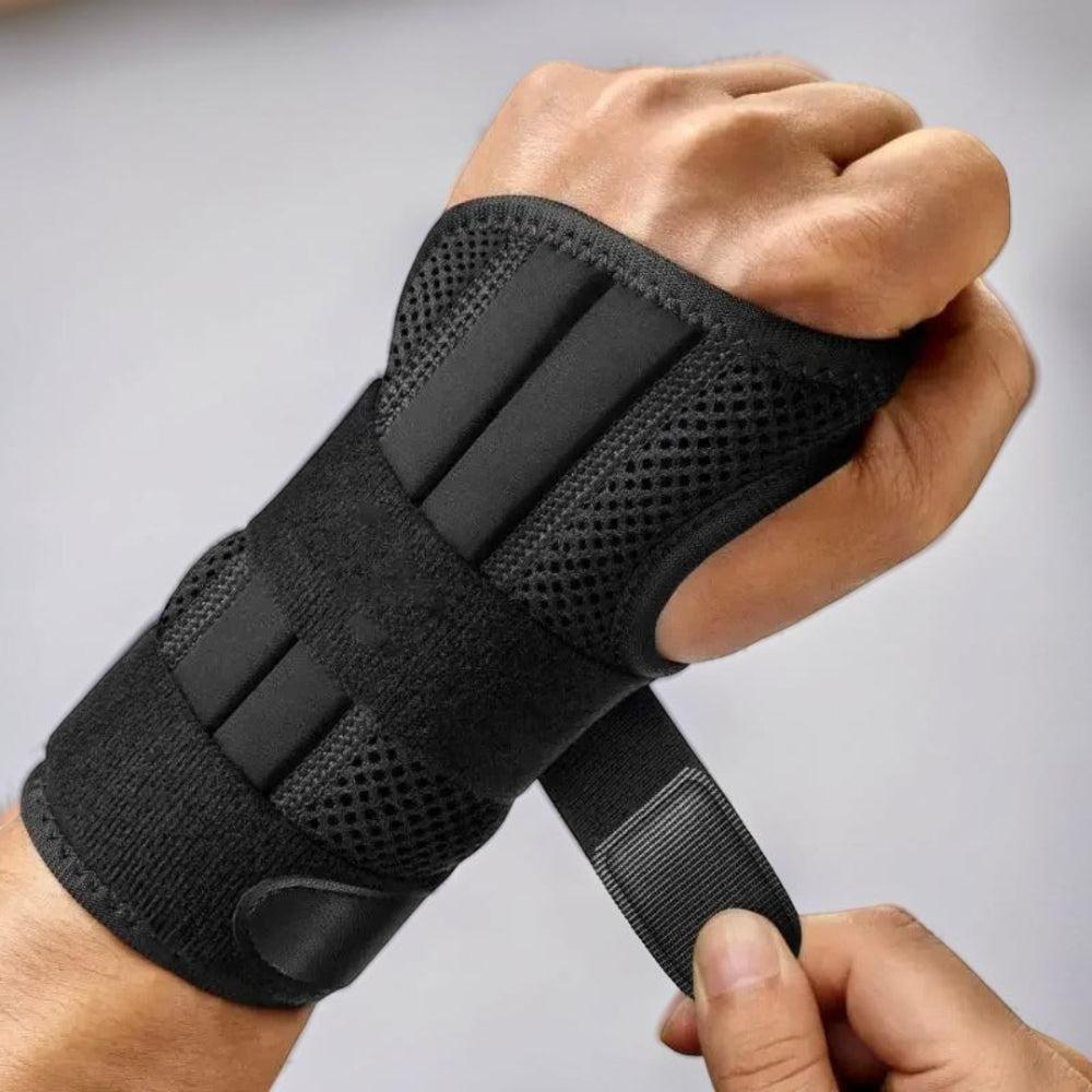 Verstellbare Handgelenkstütze mit Stabilisierungsschiene