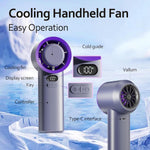 Tragbarer Mini-Ventilator mit USB-Ladefunktion