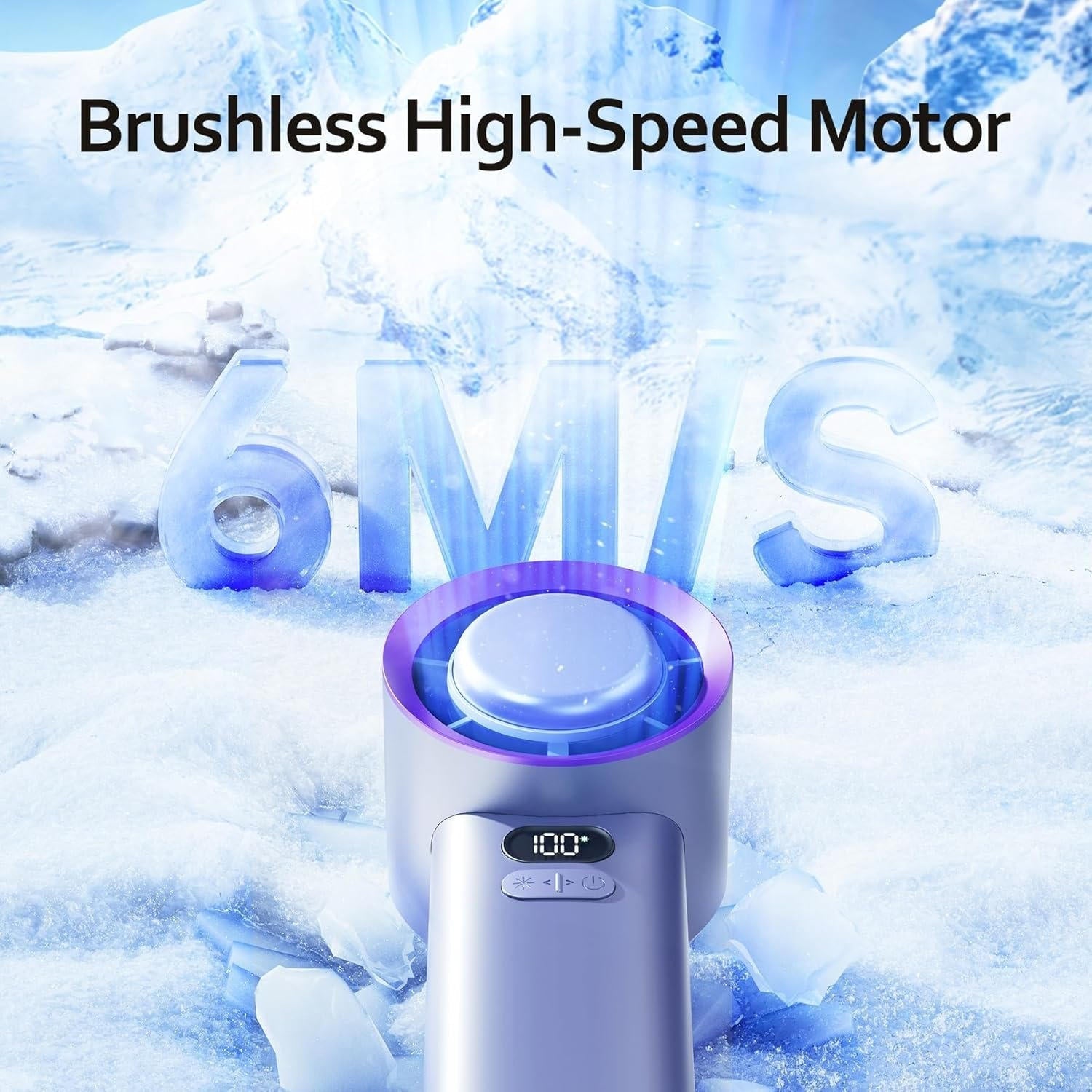Tragbarer Mini-Ventilator mit USB-Ladefunktion