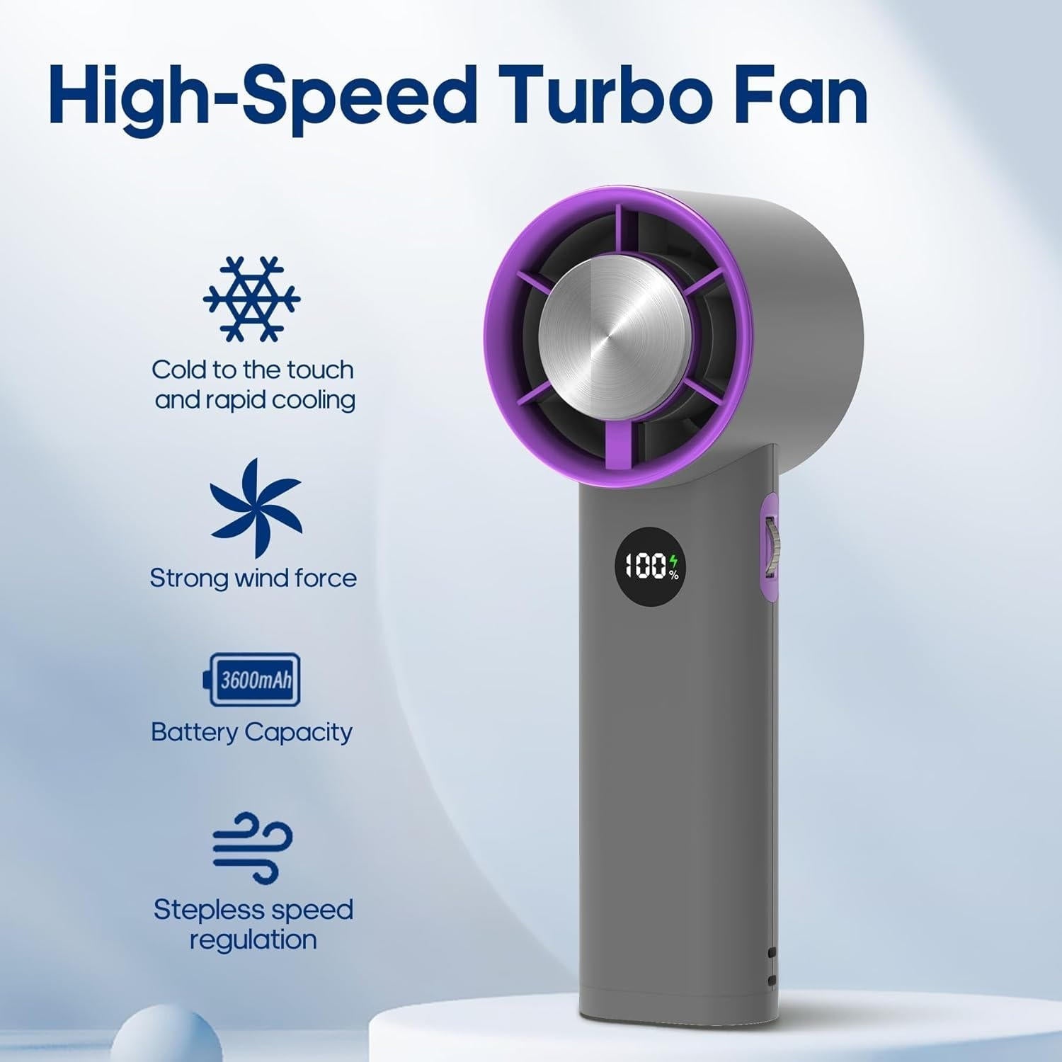 Tragbarer Mini-Ventilator mit USB-Ladefunktion