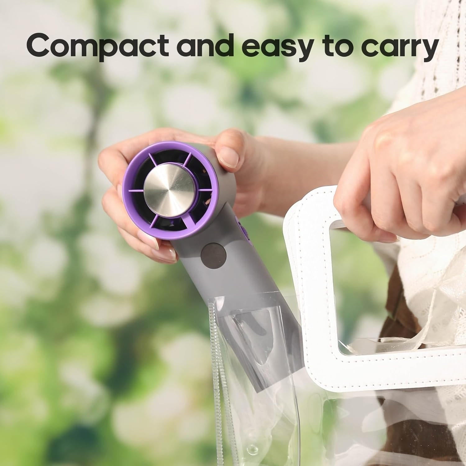 Tragbarer Mini-Ventilator mit USB-Ladefunktion