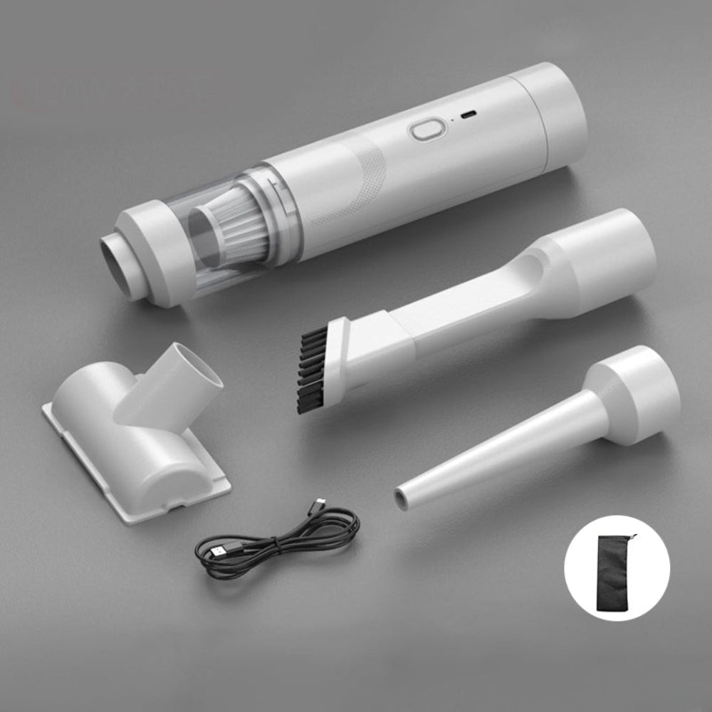 Kabelloser Mini-Autostaubsauger für mühelose Reinigung