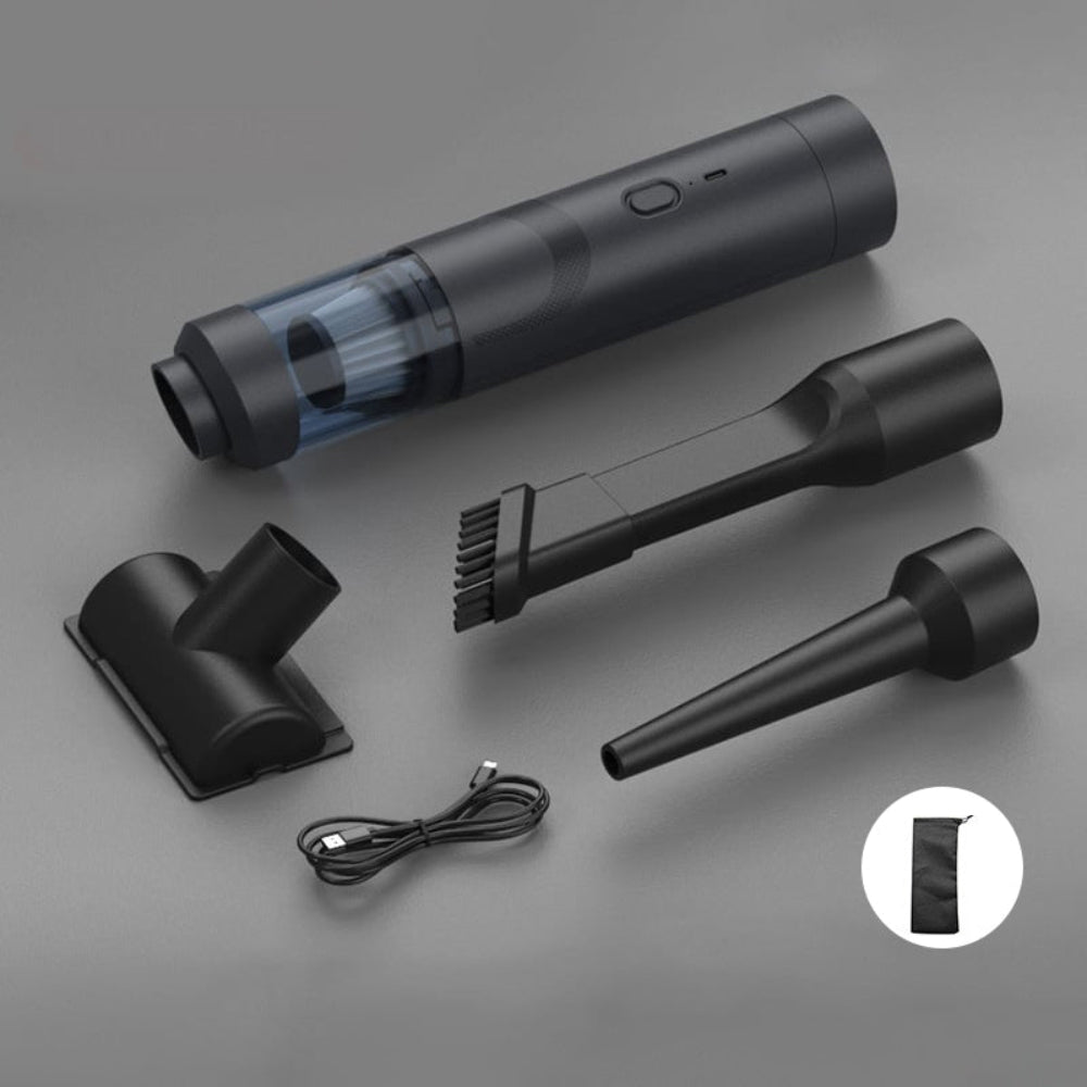 Kabelloser Mini-Autostaubsauger für mühelose Reinigung