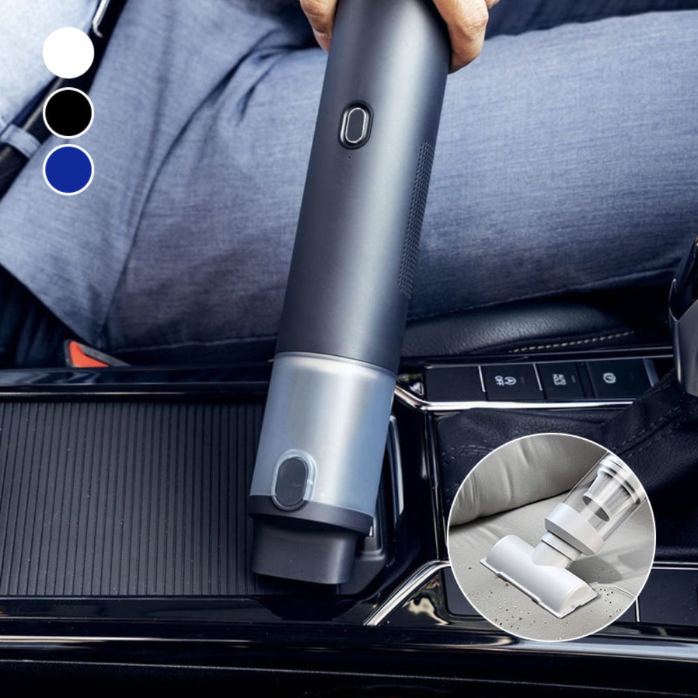 Kabelloser Mini-Autostaubsauger für mühelose Reinigung