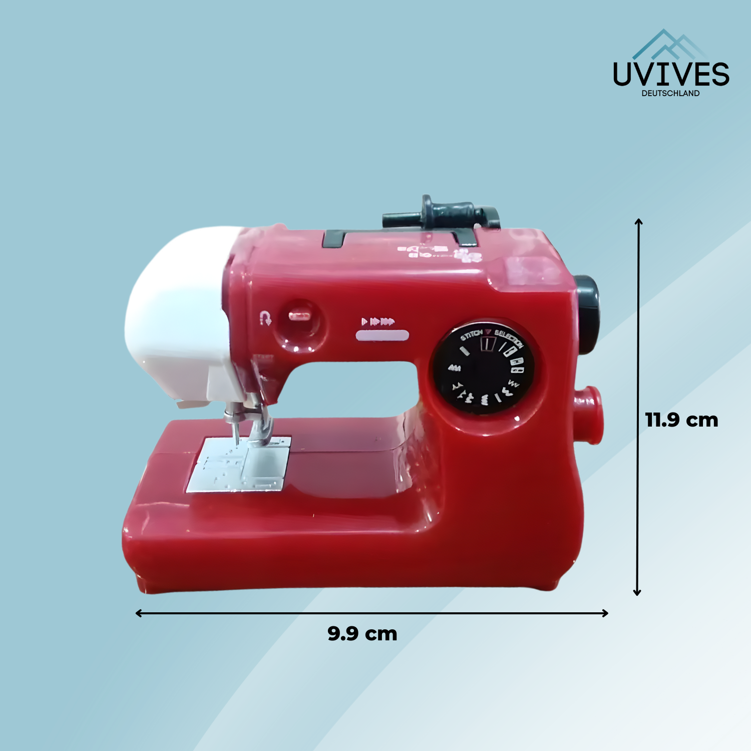 Stylish Miniature Sewing Machine – A Touch of Elegance for Your Home