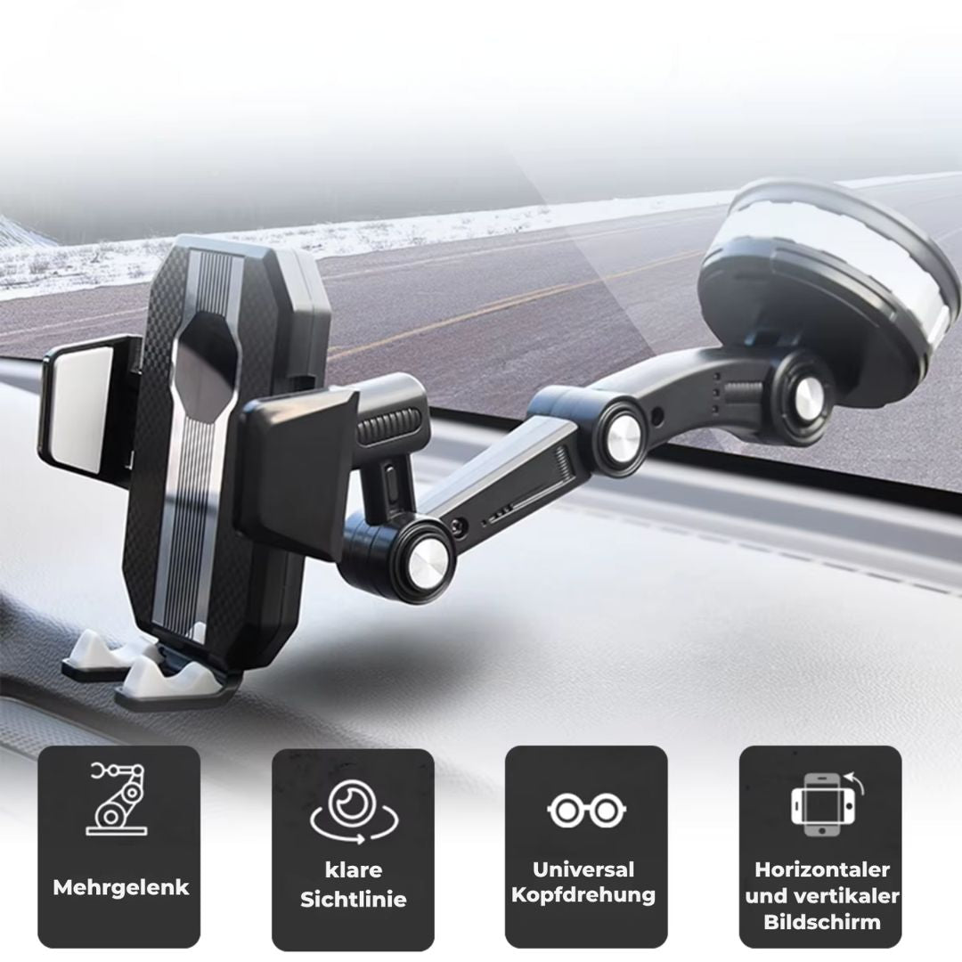 Smartphone Halterung mit Saugnapf und 360° Drehung