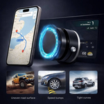 Praktischer Smartphone-Halter für das Auto | Starker Halt | Flexibel und Faltbar