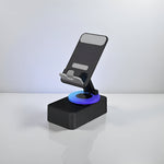 Multifunktionale Smartphone Halterung mit Bluetooth Lautsprecher